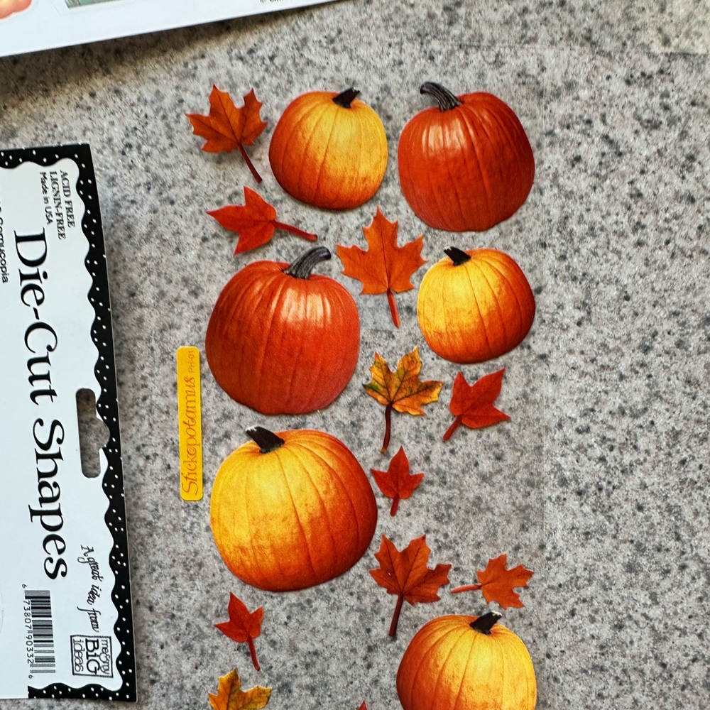 Autumn and Thanksgiving Sticker Set - Picture 9 of 12